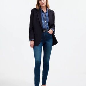 Madewell 10” high rise skinny jeans
